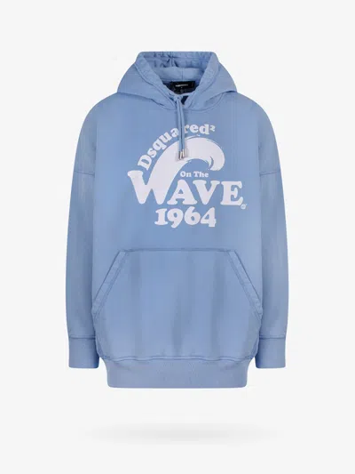 Dsquared2 D2 On The Wave Sweatshirt In Blue
