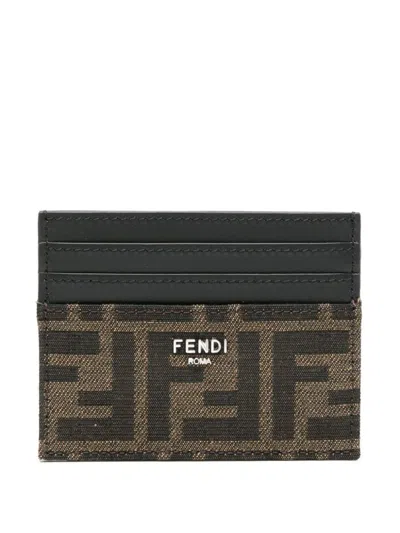 Fendi Wallets & Card Holders In Brown