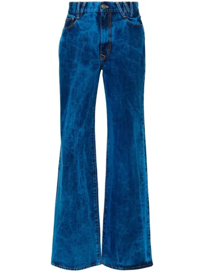 Vivienne Westwood Flared Denim Jeans In Blue