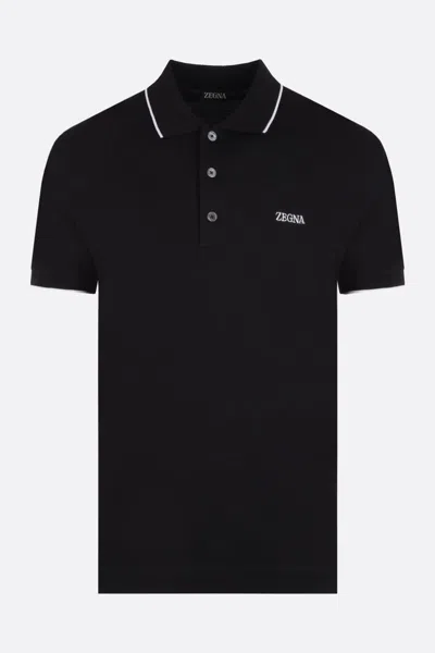 Zegna T-shirts And Polos In Black United
