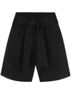 OLYMPIAH BELTED WAIST SHORTS,11801012139378