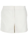 Martha Medeiros Crepe Shorts In White