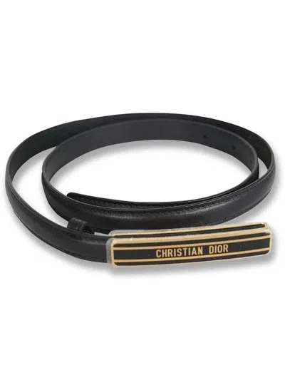 Dior Belts In Black