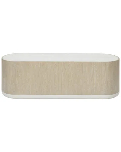 Bernhardt Solaria Bunching Cocktail Table In Light Wood