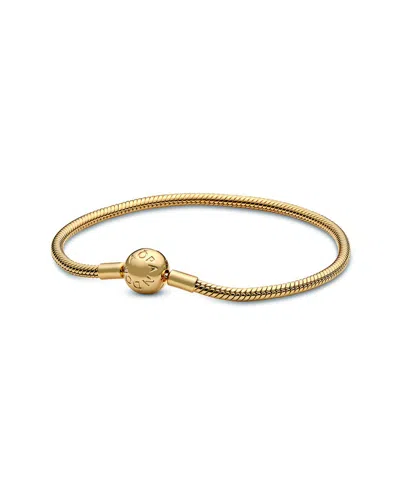 Pandora Moments 14k Gold-plated Snake Chain Bracelet
