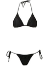 Amir Slama Triangle Bikini Set In Black