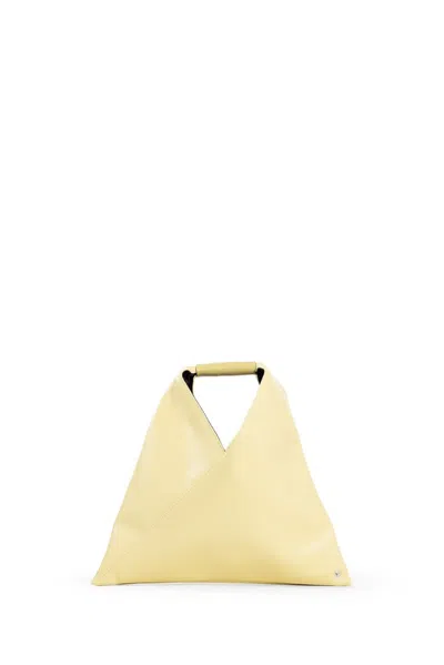 Mm6 Maison Margiela Classic Mini Japanese Bag In Yellow