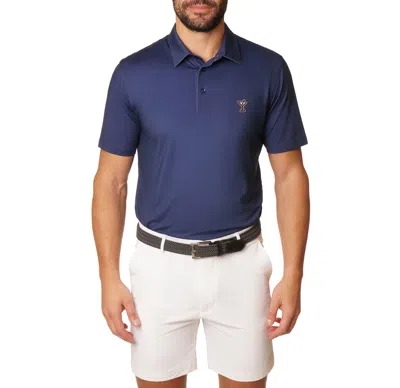 Robert Graham Martini Time Polo In Navy