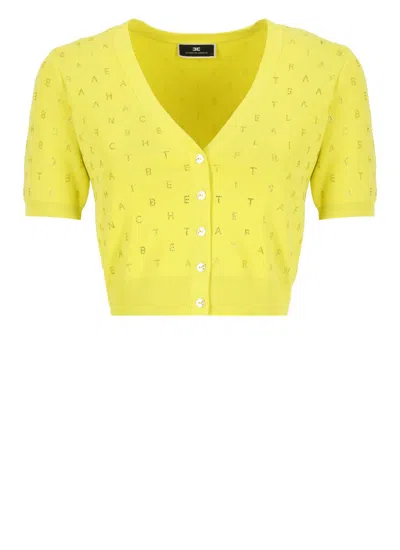 Elisabetta Franchi Sweaters Yellow