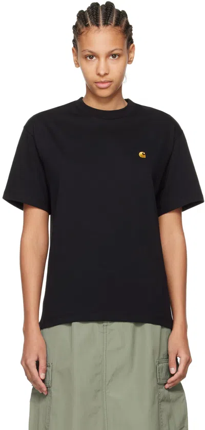 Carhartt Chase Boxy T-shirt In Black
