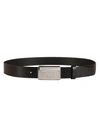 DOLCE & GABBANA LOGO PLAQUE BELT,BC3654AC49380999