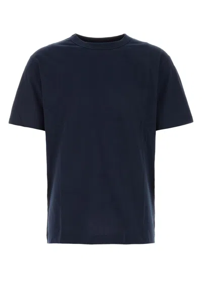 Dries Van Noten Man Midnight Blue Cotton Heer T-shirt