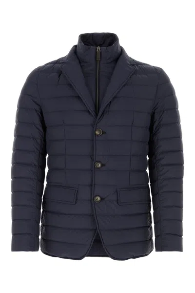 Herno Down Jacket In Blue
