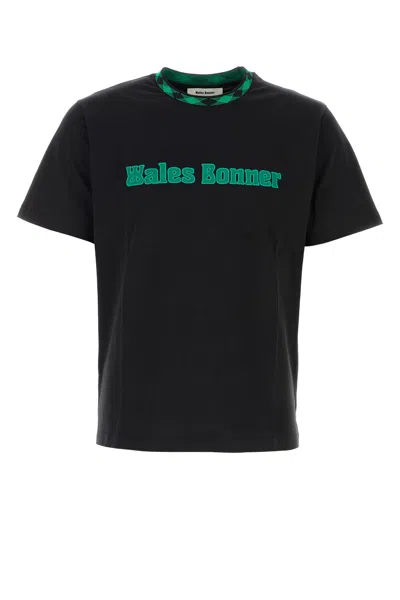Wales Bonner Cotton T-shirt In Black