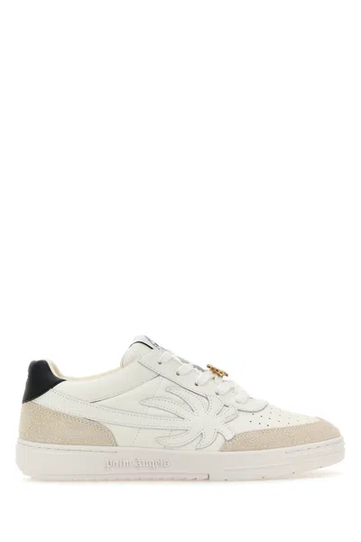 Palm Angels Sneakers In White Whit