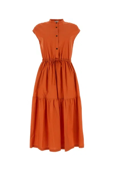 Woolrich Dress In Orange