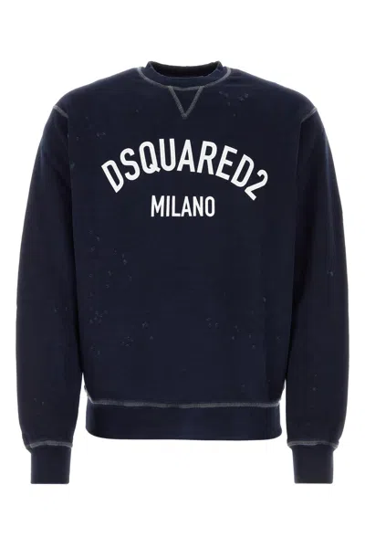 Dsquared2 Dsquared Sweatshirts In Blue