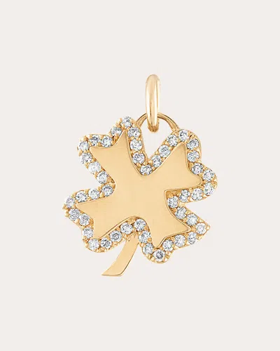 Gigi Ferranti Women's Diamond Four Leaf Clover Charm In Gold