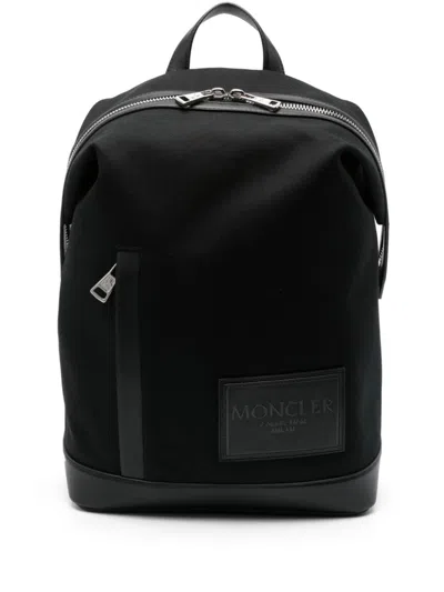 Moncler Logo Patch Two In Black