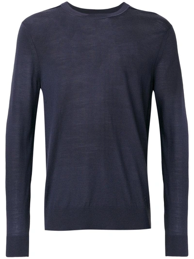 Pringle Of Scotland Round Neck Jumper - Purple