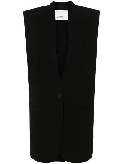 Isabel Marant Emara Cady Vest In Black