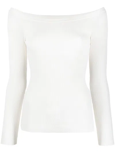 P.a.r.o.s.h Fine-ribbed Jumper In Fior Di Pesco