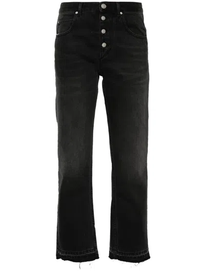 Isabel Marant Jemina Slim-fit Cropped Jeans In Faded Blue