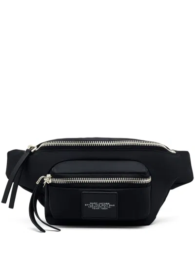Marc Jacobs Logo-appliqué Belt Bag In Black