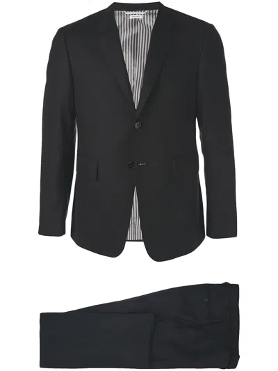Thom Browne Super 120s Wool Twill Suit In Grey