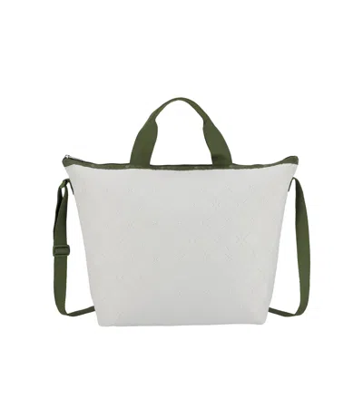 Lesportsac Deluxe Easy Carry Tote In White