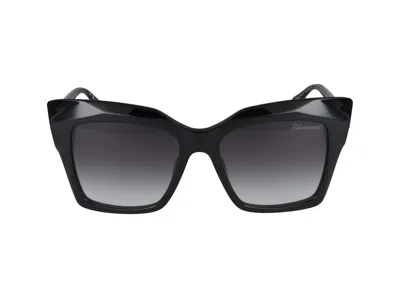 Blumarine Sunglasses In Glossy Black