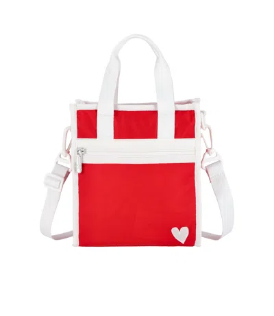 Lesportsac Mini North/south Tote In Red