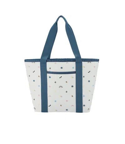 Lesportsac Everyday Zip Tote In Blue