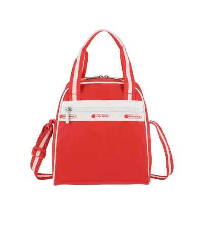 Lesportsac North/south Mini Satchel In Red