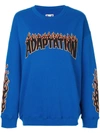 ADAPTATION logo套头衫,AW621CN0305712309965