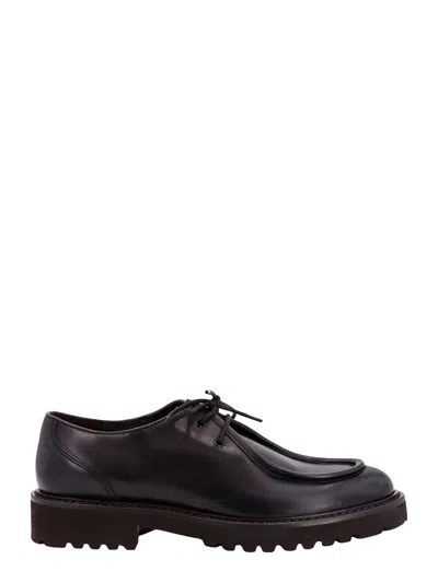 Doucal's Lace-up Shoe In Brown
