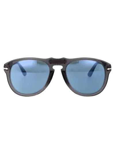 Persol Sunglasses In 119656 Transparent Grey