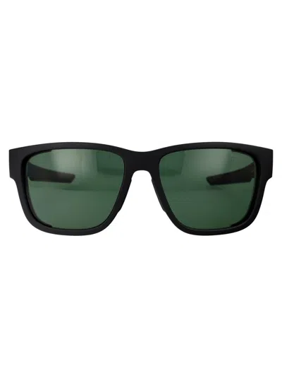 Prada Linea Rossa Sunglasses In 1bo06u Matte Black