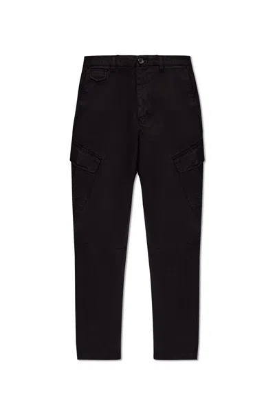 Ps By Paul Smith Ps Paul Smith Cargo Pants In Black