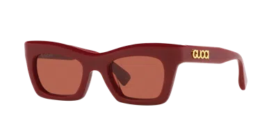 Gucci Woman Sunglasses Gg1773s In Burgundy