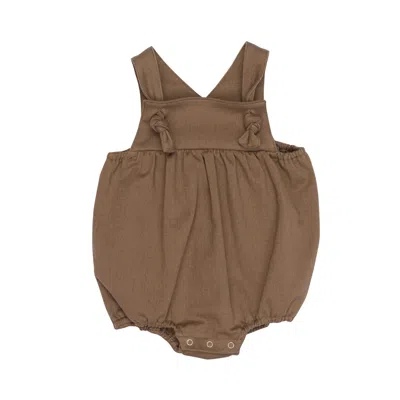 Douuod Babies' Logo-print Shorts In Brown
