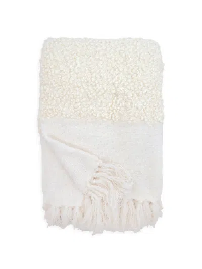Pom Pom At Home Murphy Throw In Ivory