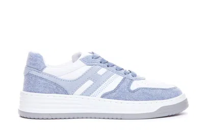 Hogan Trainers In Blue