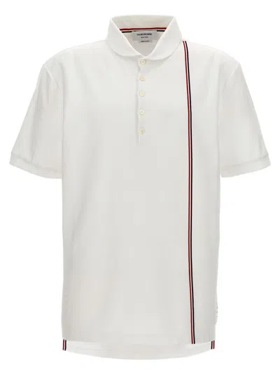 Thom Browne 'rwb' Polo Shirt In White