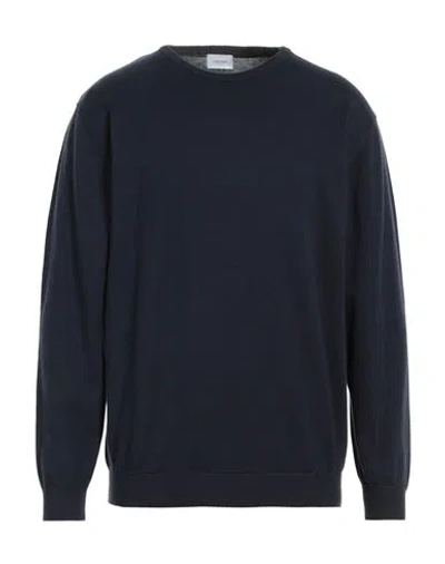 Sseinse Man Sweater Navy Blue Size M Cotton