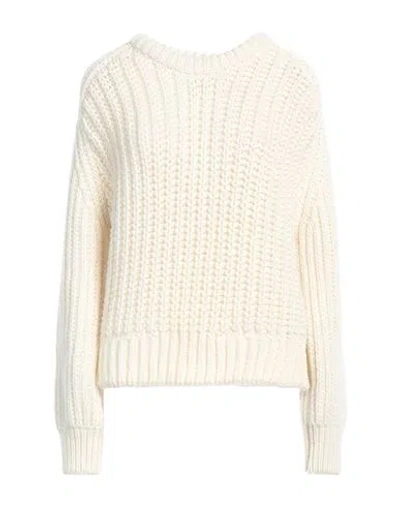 Parajumpers Deanna Logo-patch Chunky-knit Jumper In White