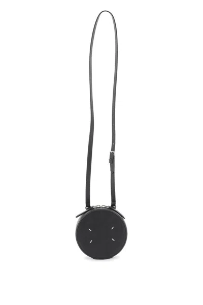 Maison Margiela Bag Mini Circle Micro Shoulder Bag In Black
