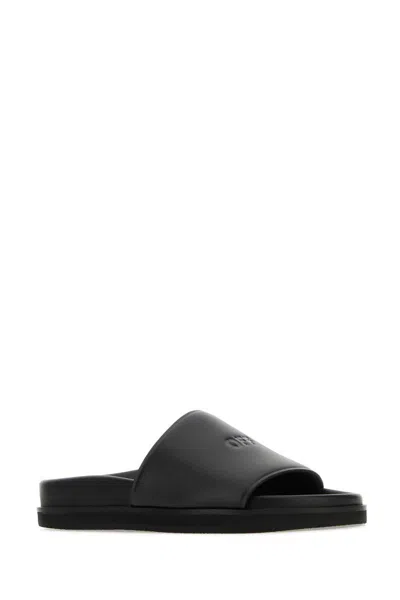 Off-white Slide Sandal In Black
