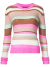 SIES MARJAN SIES MARJAN STRIPED JUMPER - PINK,4CG800712264984