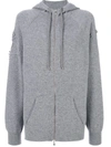 BARRIE ROMANTIC TIMELESS CASHMERE HOODIE,A00C5527512270542